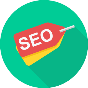 Suchmaschinenoptimierung SEO-Schildchen