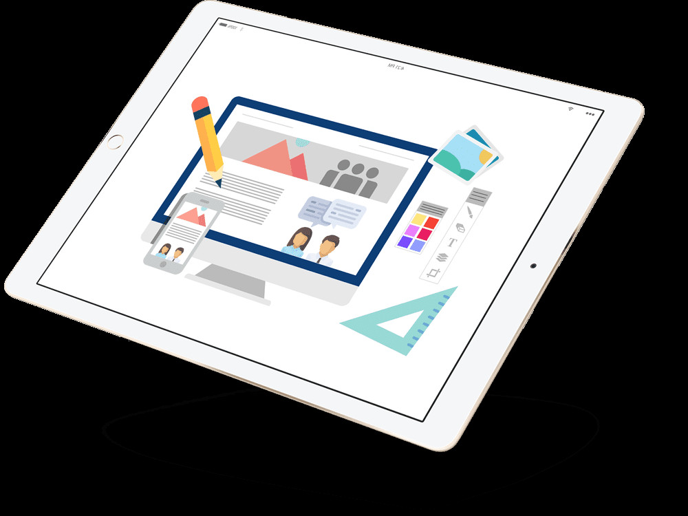 Tablet grafischer Darstellung Webdesign Tablet grafischer Darstellung Webdesign